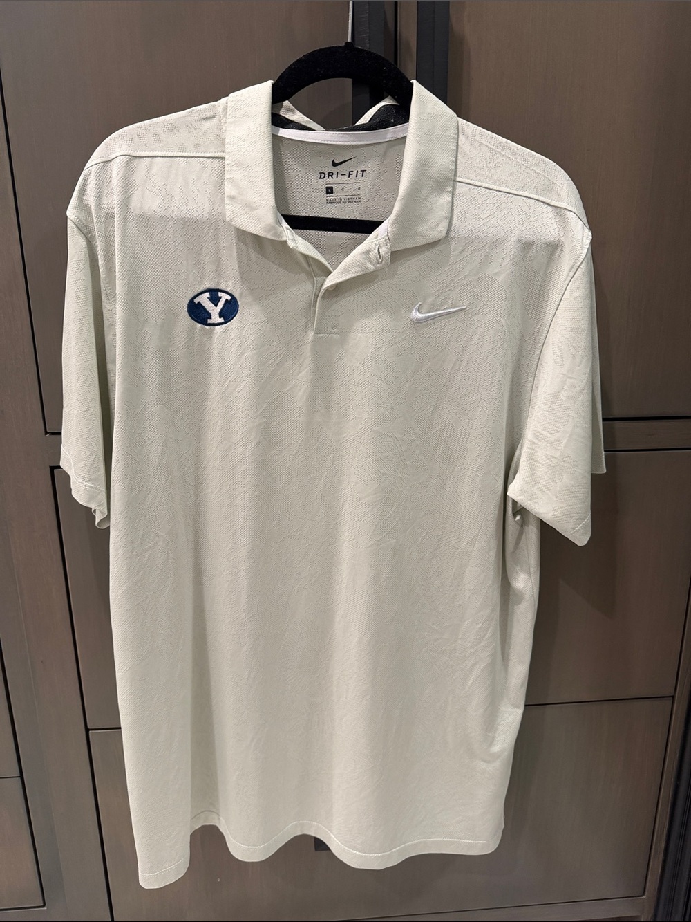 BYU Nike Dri-FIT Polo Shirt (Men’s Large)